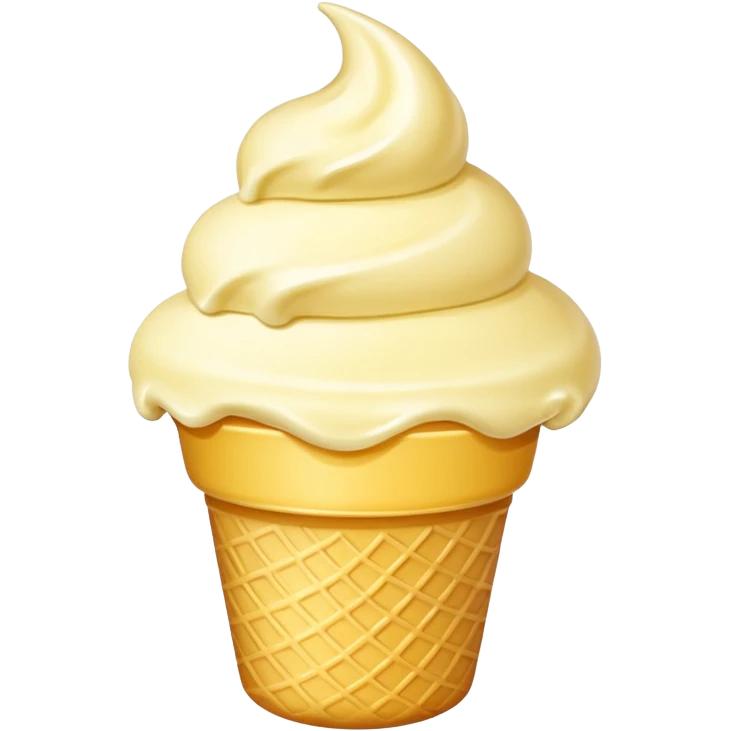 Creamy vanilla emoji