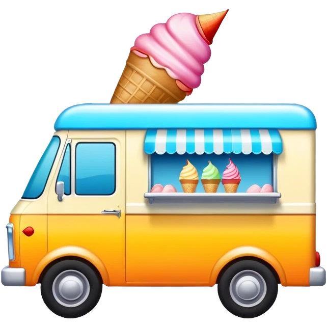 ice cream van emoji