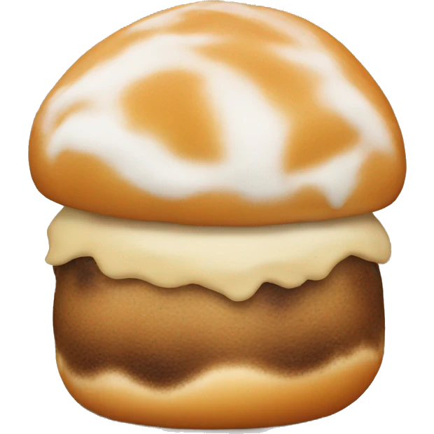 Hot bun emoji