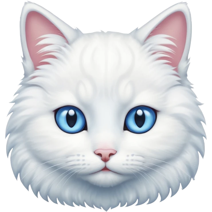 White cat emoji