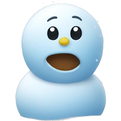 snow emoji