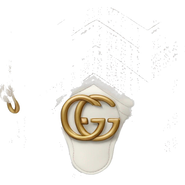 white gucci bag emoji