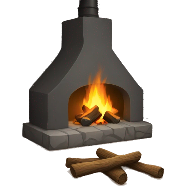 camp fireplace emoji
