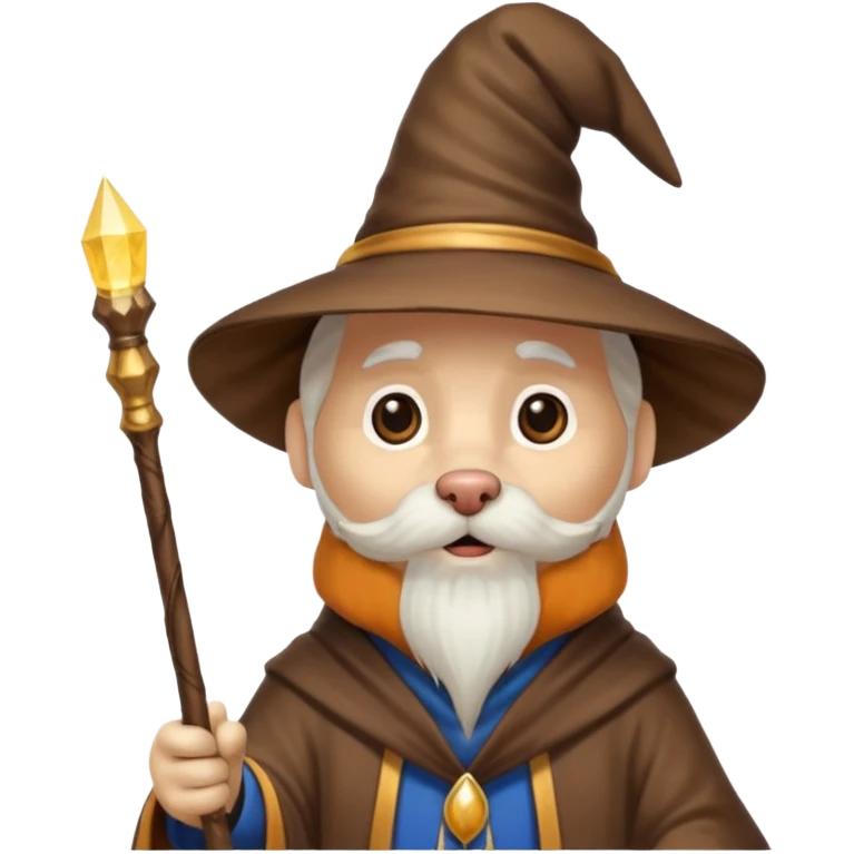 Dog wizard emoji
