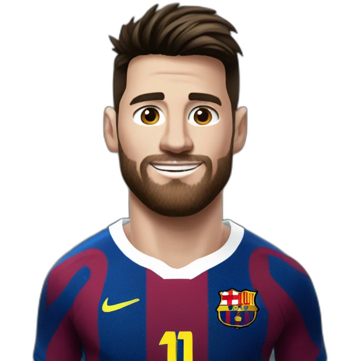 Messi donne son maillot a cr7 emoji