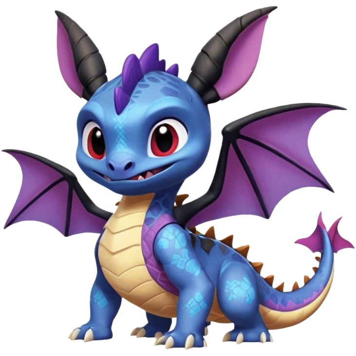 Spyro-Toothless-Stitch-Pokémon-Fakémon-creature-hybrid emoji