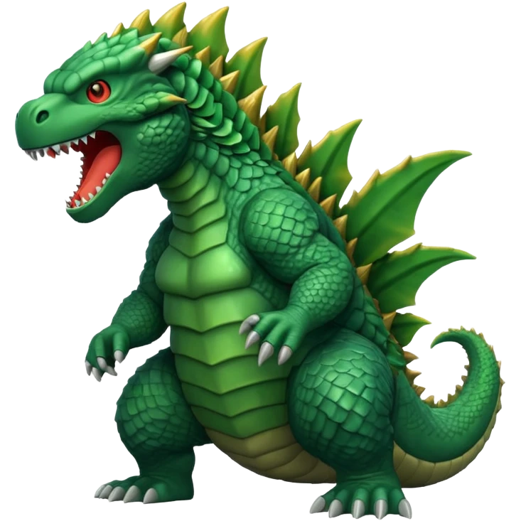 A Godzilla  emoji