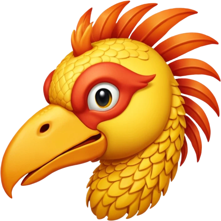 A cockatrice emoji
