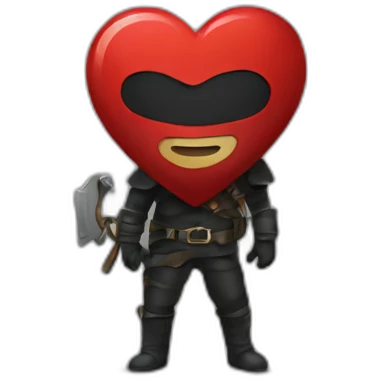 Heart thief emoji