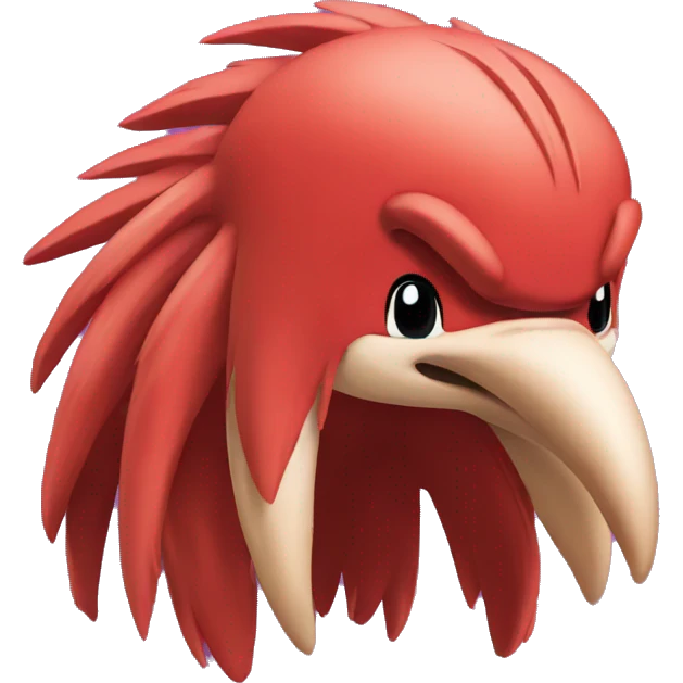 Knuckles the Echidna emoji