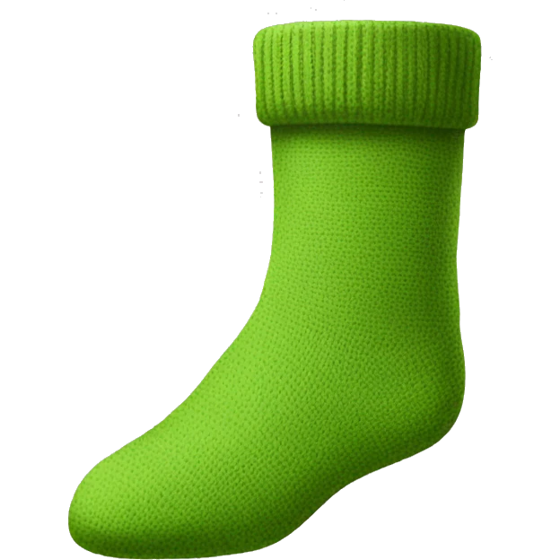 Very Short Sock-Footie emoji