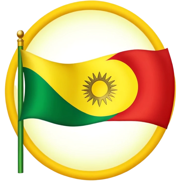 Kurdish flag emoji