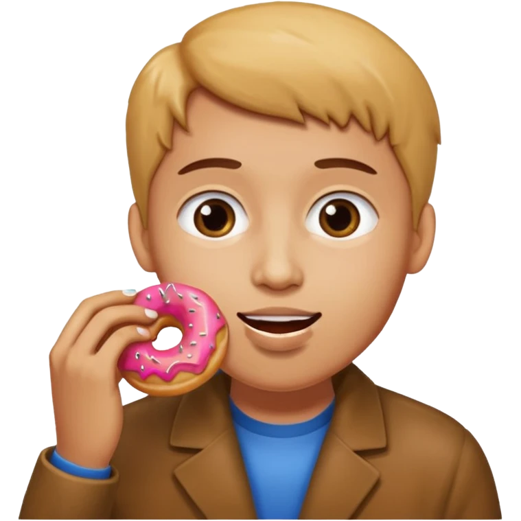 Make a funny aticker of a ting ring sahur emoji
