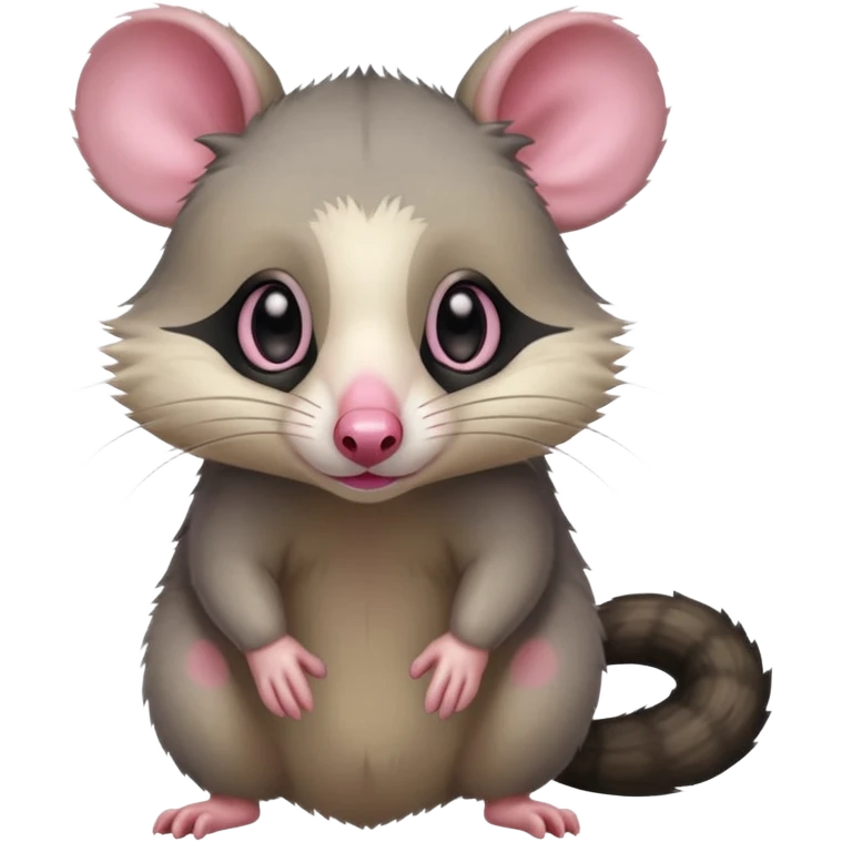 opossum, full body emoji