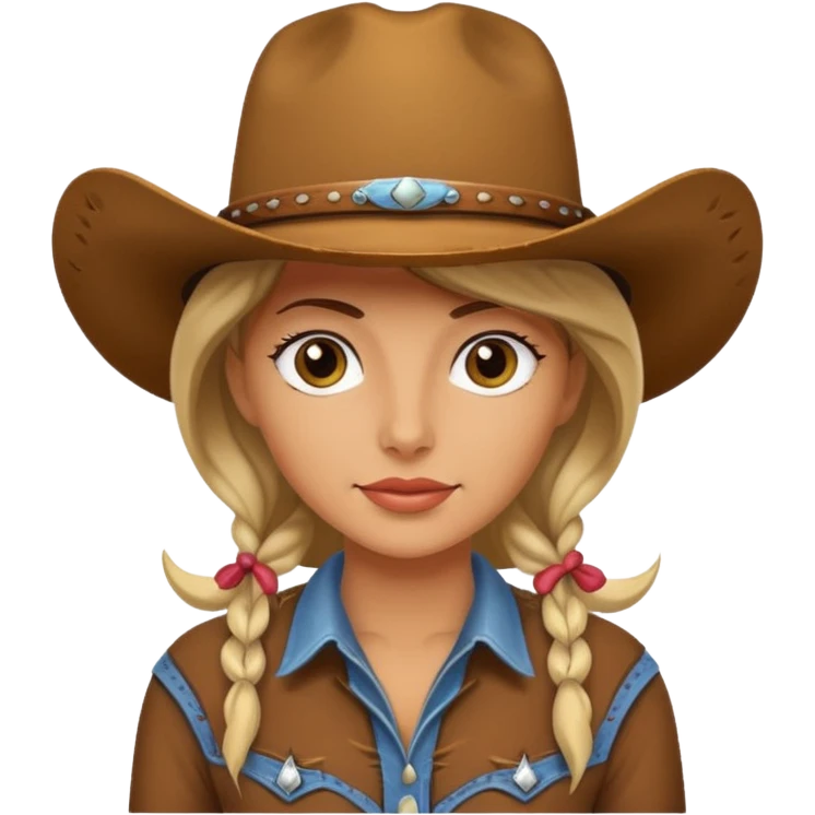 Cowgirl  emoji