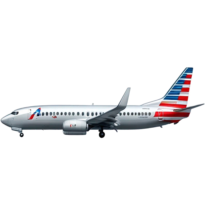 Single American Airlines 737 Max 8 emoji