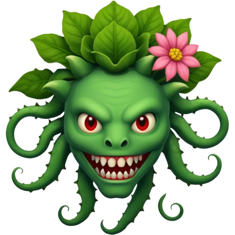 Stranger things demo gorgon emoji