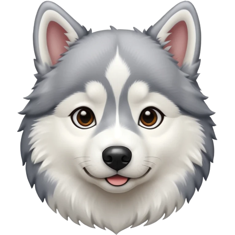 Pups husky emoji