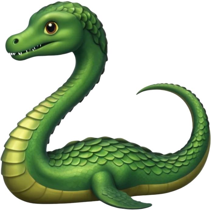 Loch Ness monster emoji
