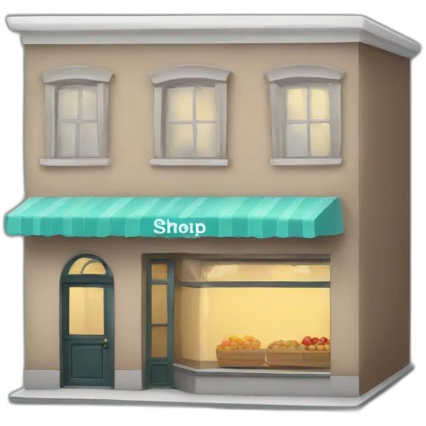 shop building emoji