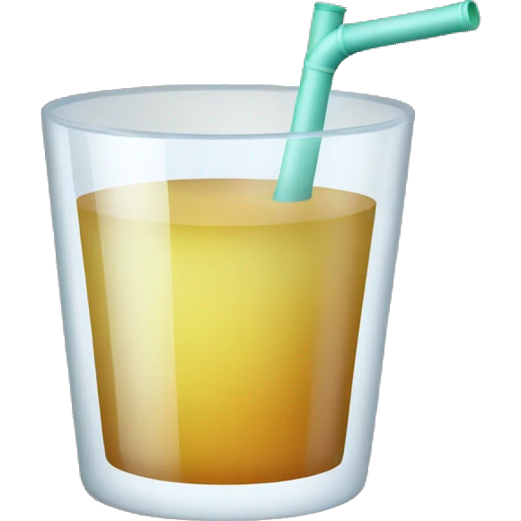 Apple juice emoji