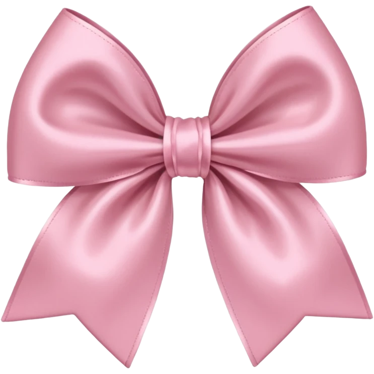 cute light pink bow emoji