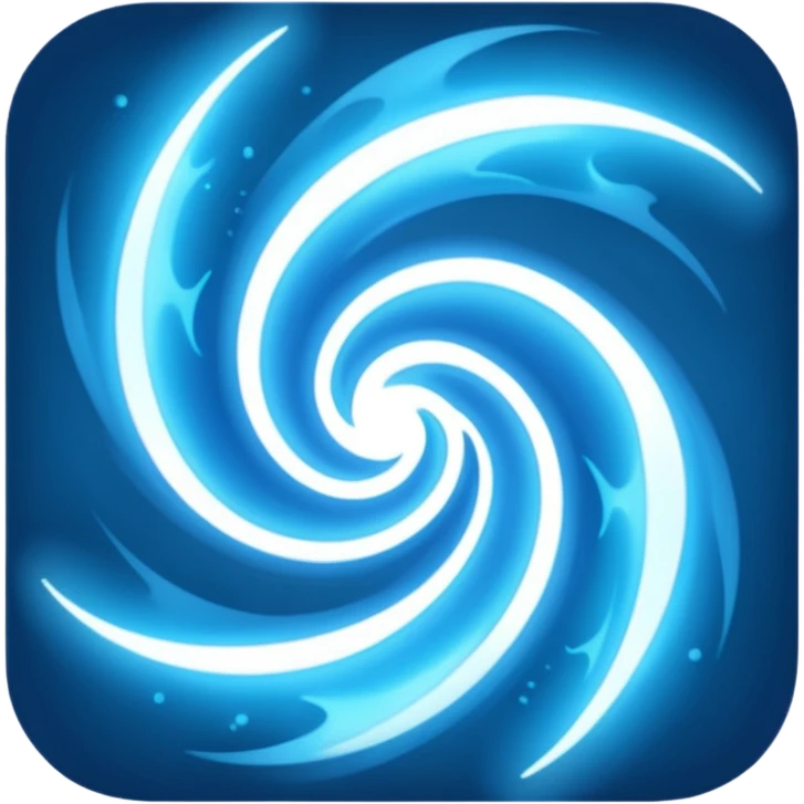 magic blast blue emoji