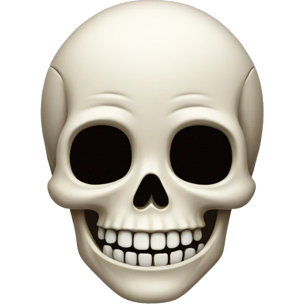 smiling skull emoji