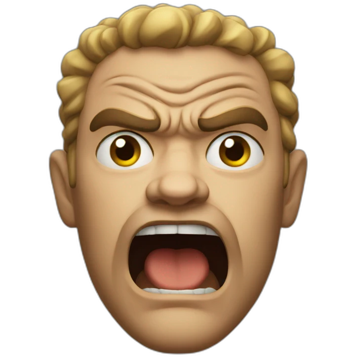 Angry emoji