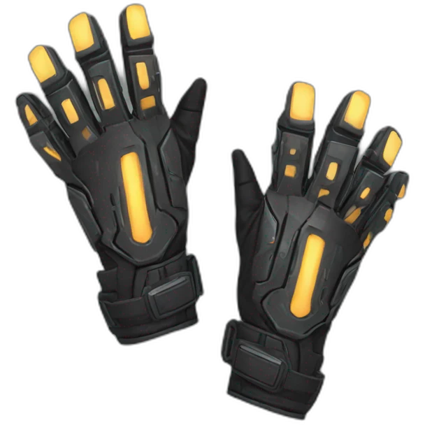 Futuristic Doom Gloves emoji