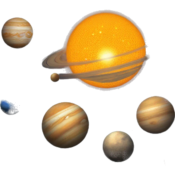 Solar system  emoji