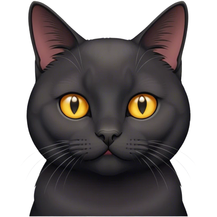 black British cat emoji