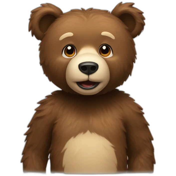 Maculer tedy bear emoji