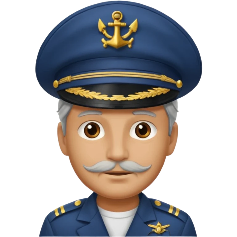 Captain of the ocean emoji
