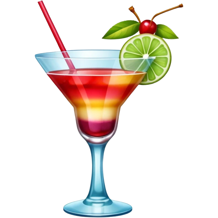 colorful kokteyl emoji