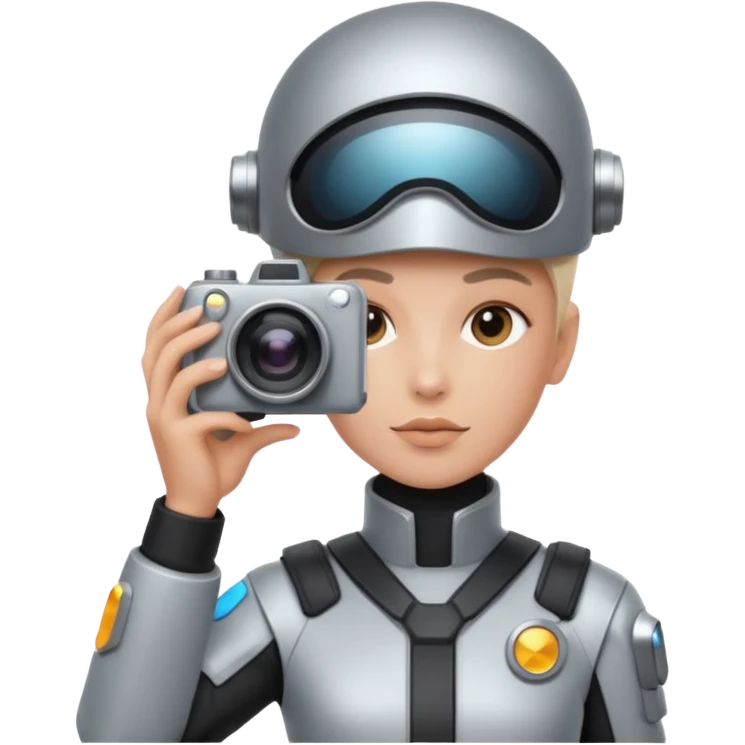 fotógrafo futurista emoji