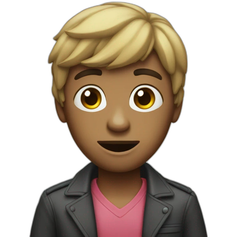 a person saying no bal1s emoji