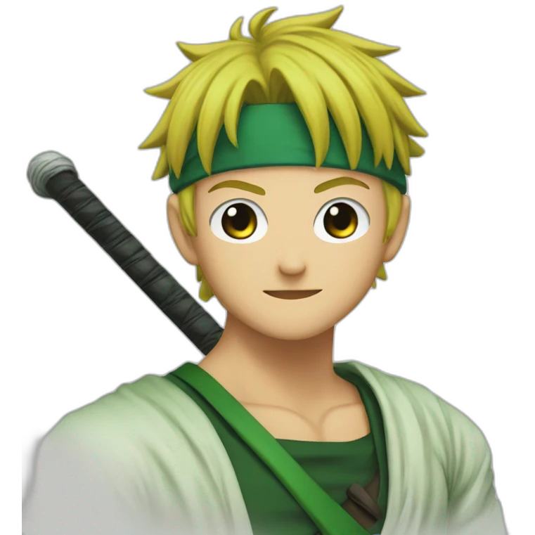 Zoro one pièce emoji