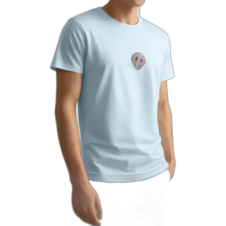 t-shirt with print NENNO emoji