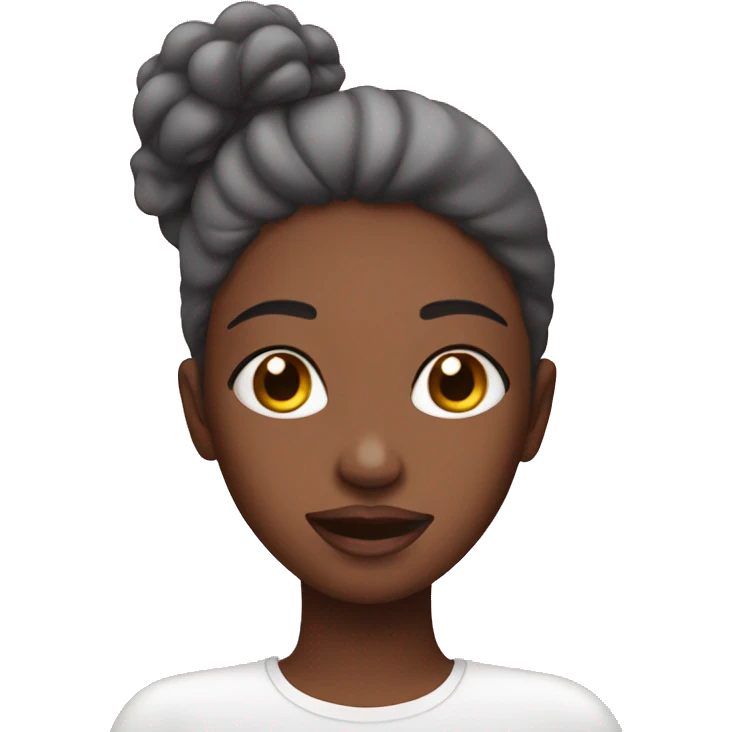 girl doing skincare emoji