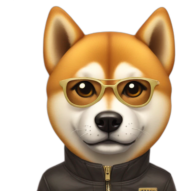 super-cool-shiba emoji