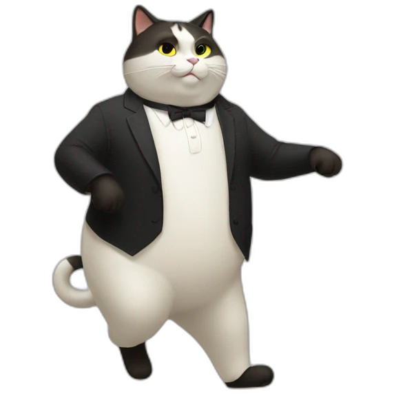 a-fat-cat-dance emoji