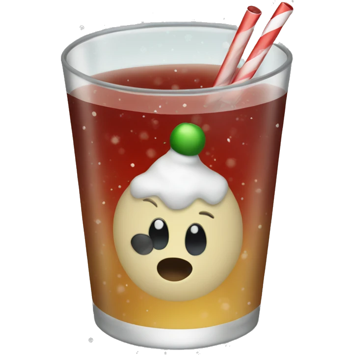 Christmas drink  emoji