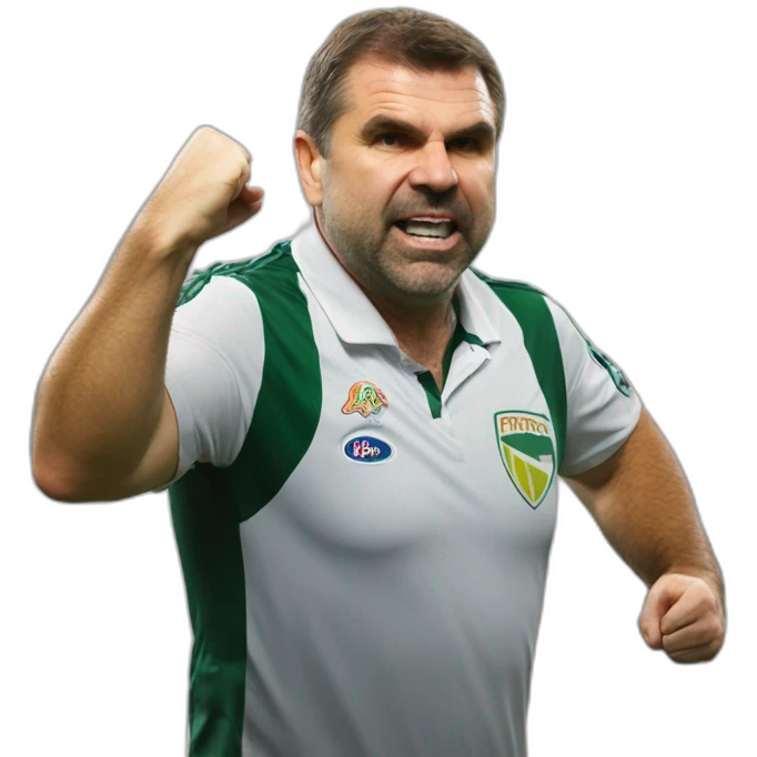 ange postecoglou fist pump emoji