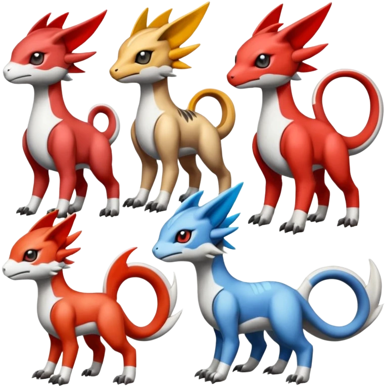 Meloetta-Latias-Koraidon-Peppercat-Wargreymon-Protogen-Pokémon-Digimon-Fakémon-fusion-hybrid-creature emoji