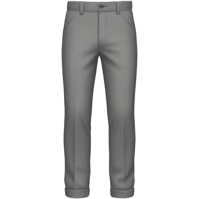 grey pants emoji