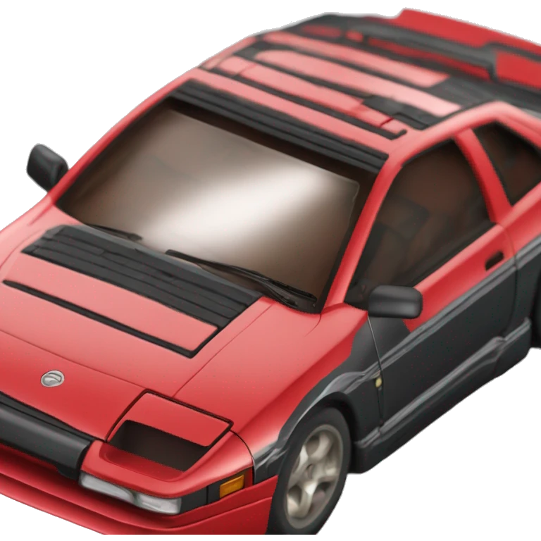 1989 Nissan 300zx red emoji