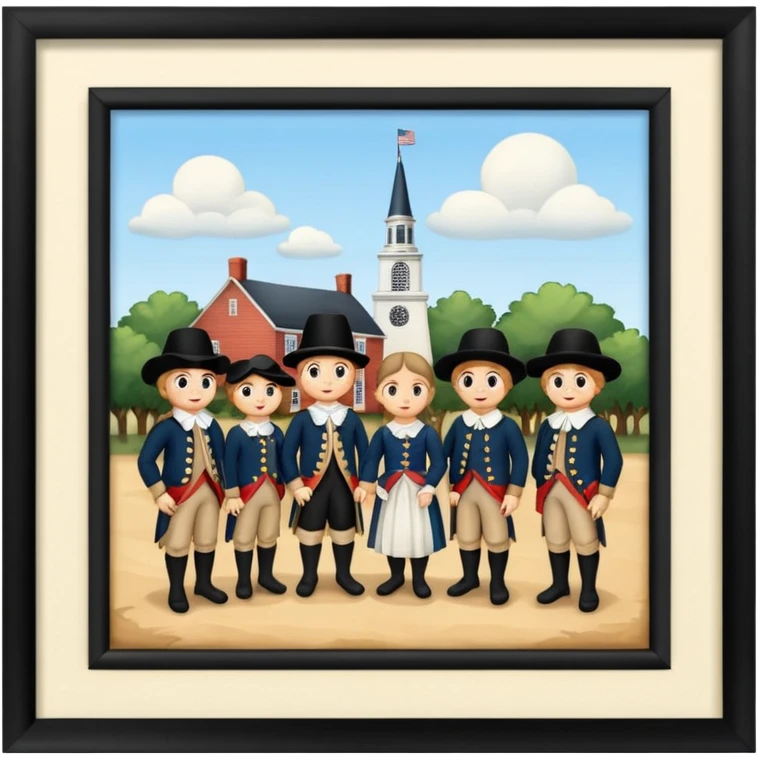 13 colonies emoji