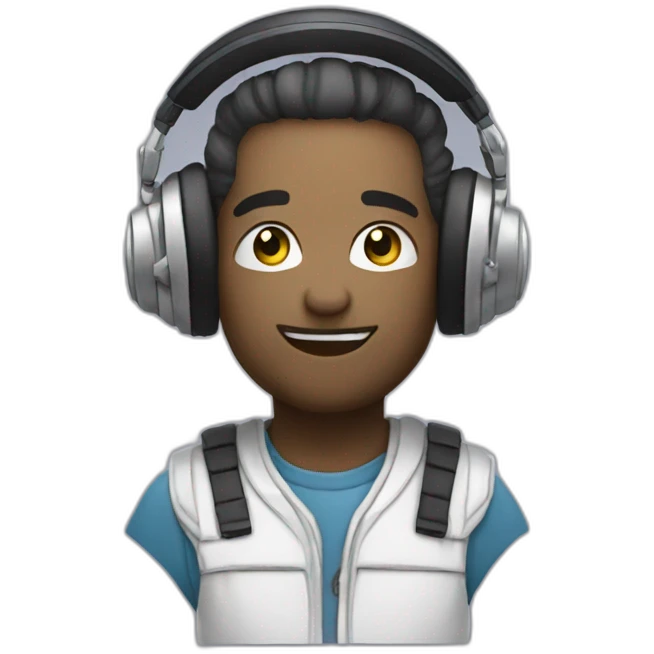 DJ moon emoji