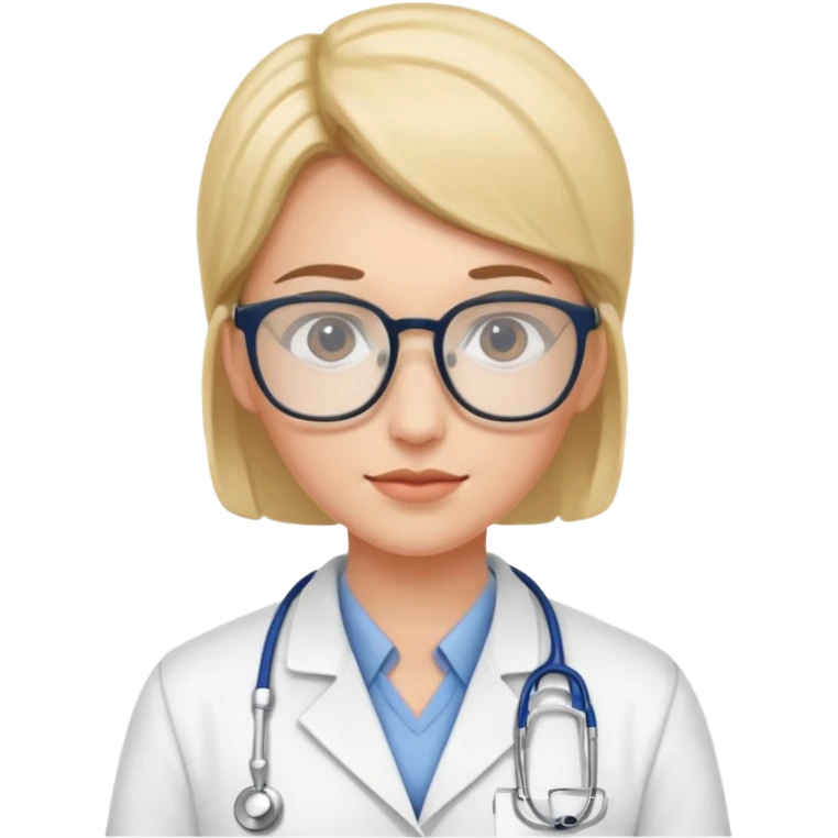 medicine worker analyst emoji
